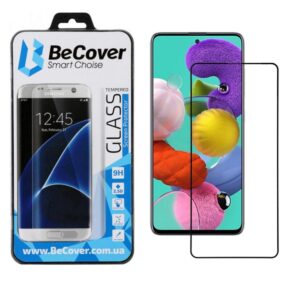 Защитное стекло для телефона BeCover для Samsung Galaxy A51 SM-A515, чёрный (704668)