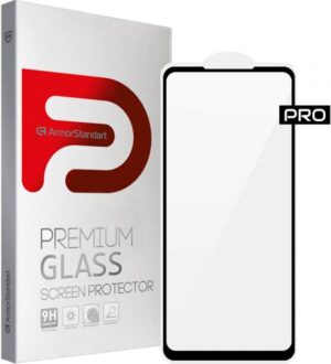 Захисне скло для телефону ArmorStandart Pro для Samsung Galaxy A21s A217 Black (ARM56252-GPR-BK)
