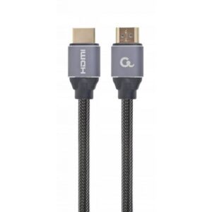 Кабель Cablexpert Premium HDMI 7,5 м, серый/чёрный (CCBP-HDMI-7.5M)