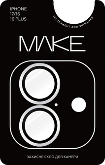 Захисне скло для камери MAKE Camera Glass Apple iPhone 17 Clear (MGC-AI17) — фото 2
