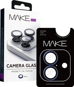 Захисне скло для камери MAKE Camera Glass Apple iPhone 17 Blue (MGC-AI17BL) — фото 1