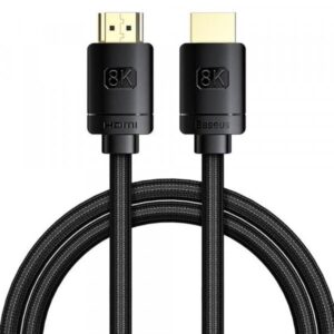 Кабель Baseus High Definition Series HDMI–HDMI 8K 1 м Чорний (CAKGQ-J01) — фото 1
