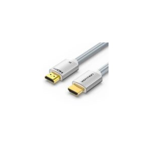 Кабель Vention HDMI 2.1 HDMI–HDMI 8K 1,5 м Сріблястий (ALCIG) — фото 1