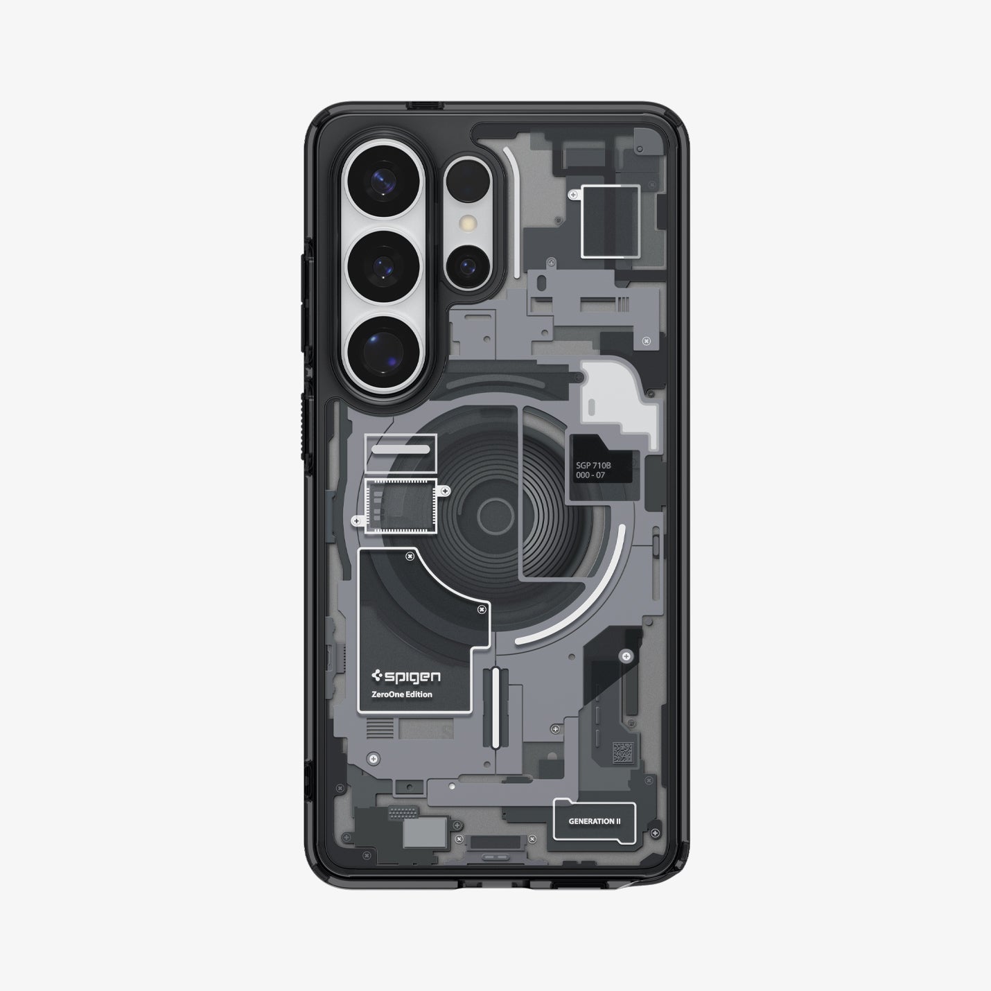 Чохол Spigen Ultra Hybrid Zero One (MagFit) для Samsung Galaxy S26 Ultra Zero One Black (ACS10961) — фото 1