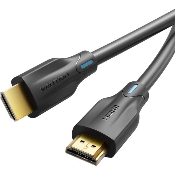Кабель Vention HDMI 2.1 HDMI–HDMI 8K 3 м Чорний (AANBI) — фото 1