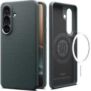 Чохол Spigen Liquid Air (MagFit) для Samsung Galaxy S26 Plus Abyss Green (ACS10706) — фото 1