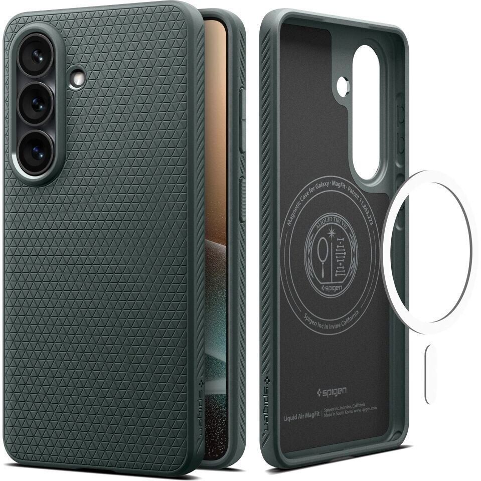 Чохол Spigen Liquid Air (MagFit) для Samsung Galaxy S26 Plus Abyss Green (ACS10706) — фото 1