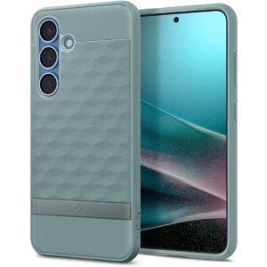 Чохол Spigen Parallax (MagFit) для Samsung Galaxy S25 Plus Sage Green (ACS09060) — фото 1