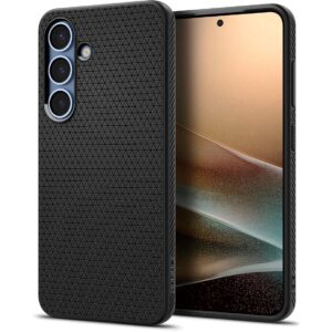 Чохол Spigen Liquid Air для Samsung Galaxy S25 Black (ACS09000) — фото 1