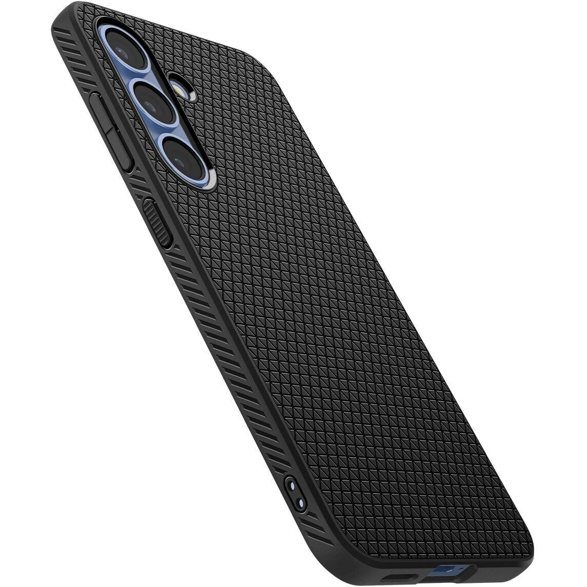 Чохол Spigen Liquid Air для Samsung Galaxy S25 Black (ACS09000) — фото 3