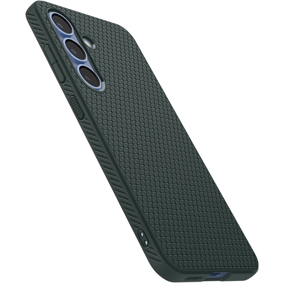 Чохол Spigen Liquid Air для Samsung Galaxy S25 Abyss Green (ACS09001) — фото 3