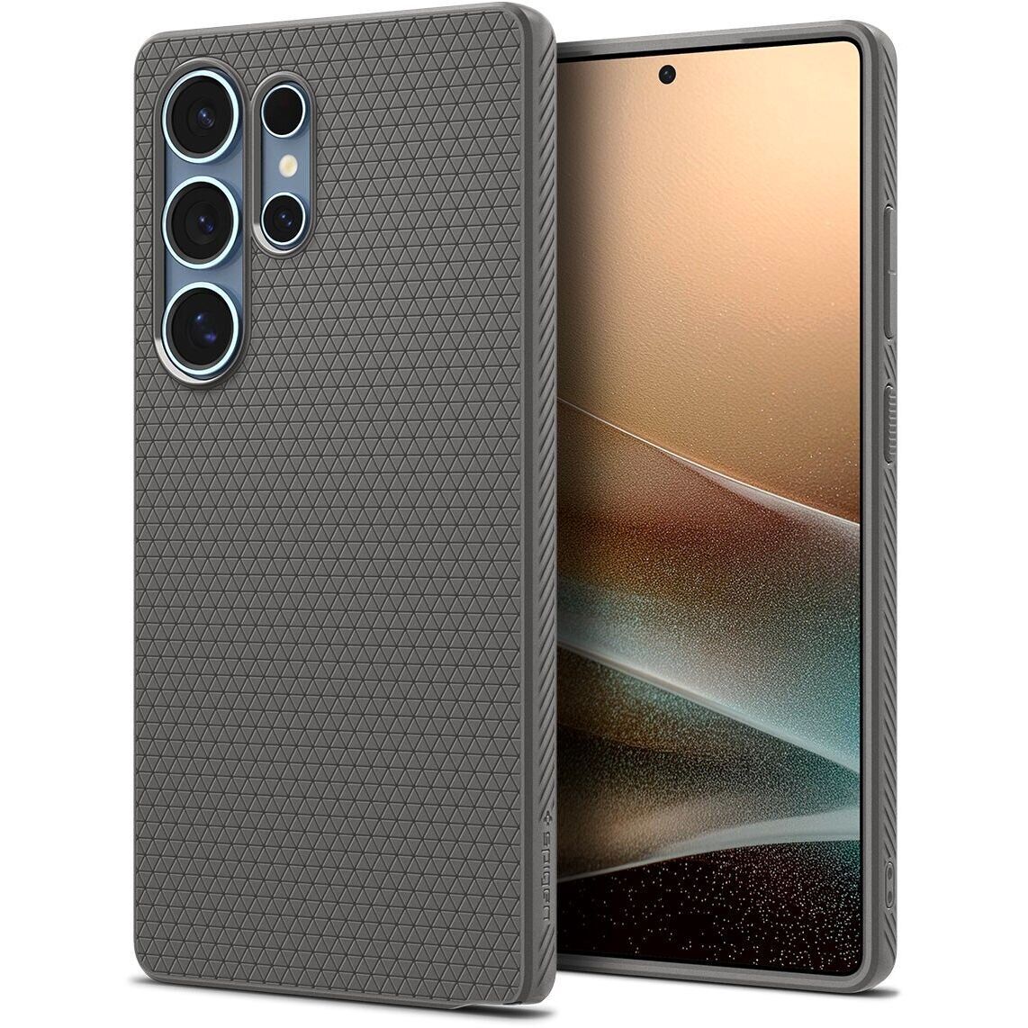 Чохол Spigen Liquid Air для Samsung Galaxy S25 Ultra Gray (ACS08954) — фото 1
