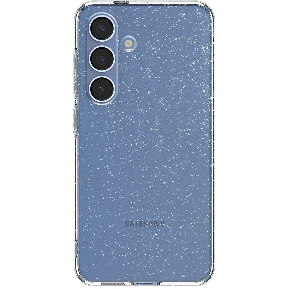 Чохол Spigen Liquid Crystal Glitter для Samsung Galaxy S25 Plus Crystal Quartz (ACS08976) — фото 2