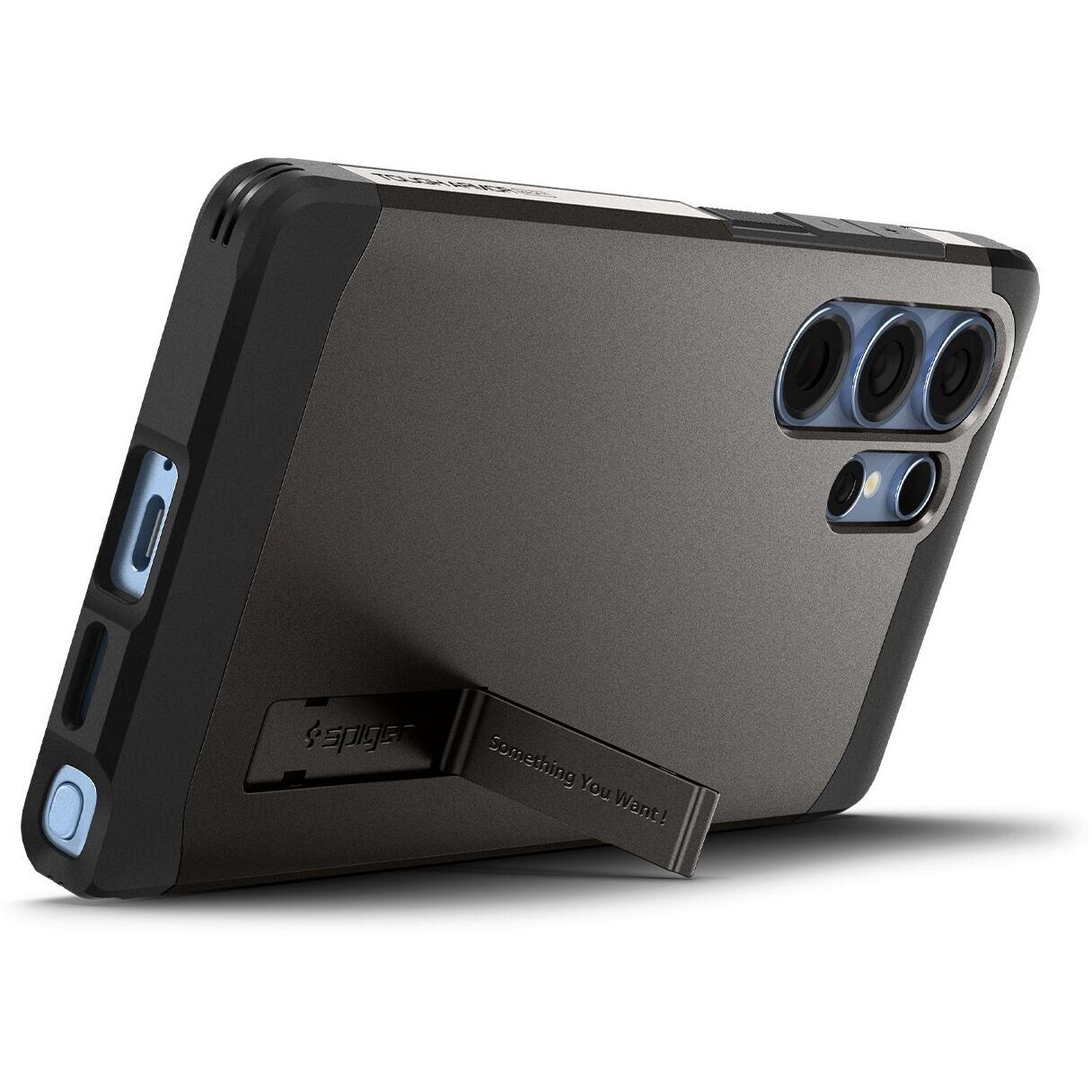 Чохол Spigen Tough Armor AI (MagFit) для Samsung Galaxy S25 Ultra Gunmetal (ACS08965) — фото 3