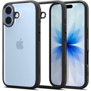 Чохол Spigen Ultra Hybrid для Apple iPhone 17 Matte Black (ACS10377) — фото 1