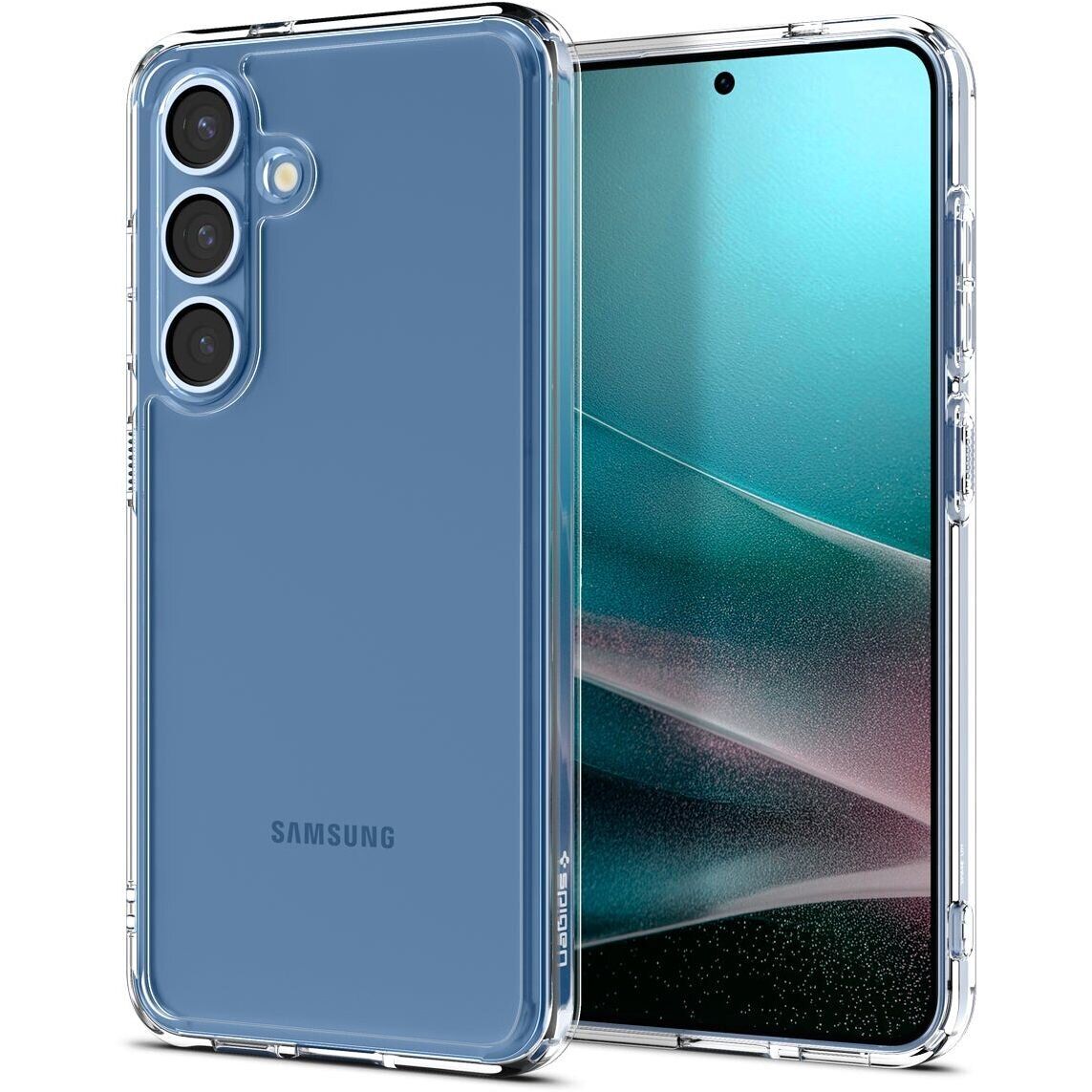 Чохол Spigen Ultra Hybrid для Samsung Galaxy S25 Crystal Clear (ACS09006) — фото 1