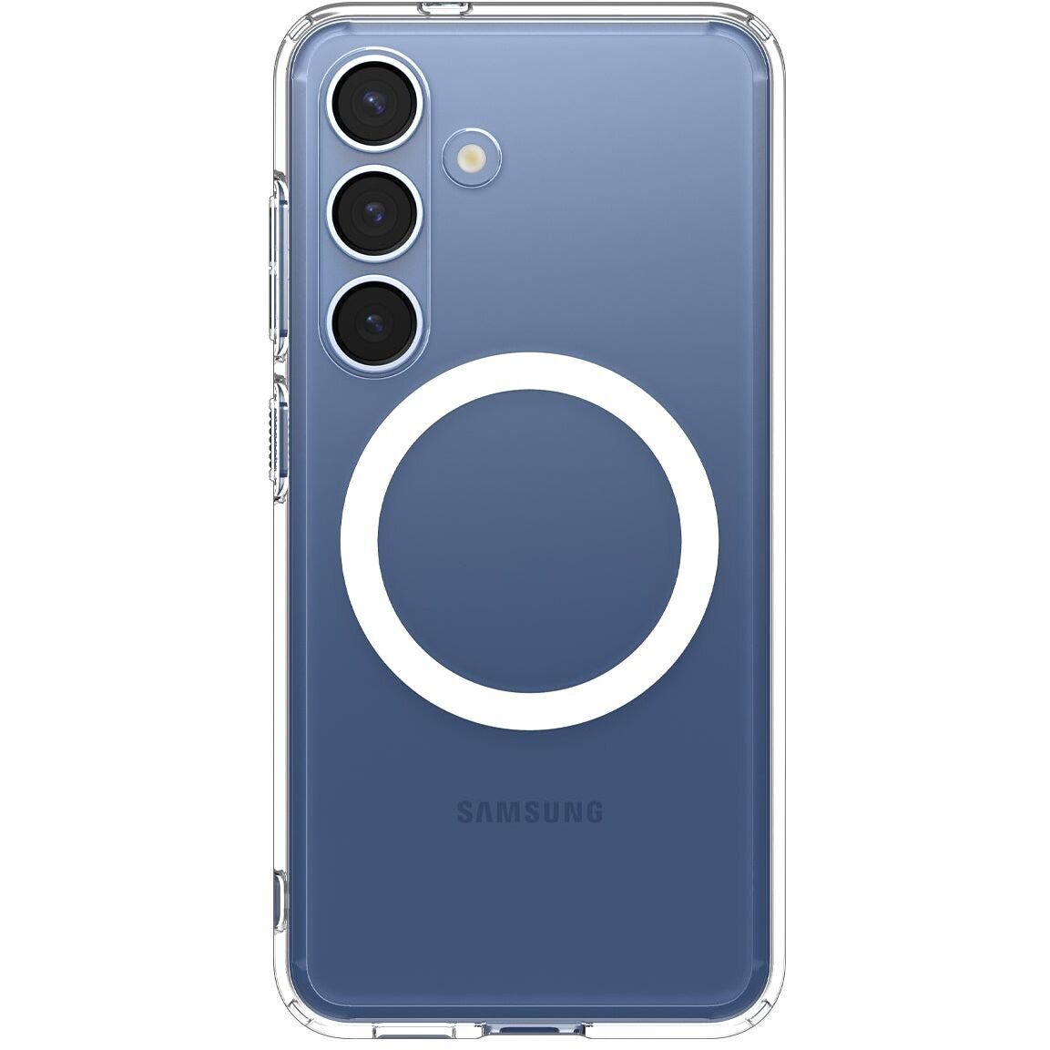 Чохол Spigen Ultra Hybrid (MagFit) для Samsung Galaxy S25 White (ACS09002) — фото 2