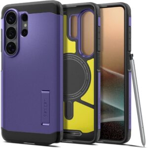 Чохол Spigen Tough Armor (MagFit) для Samsung Galaxy S26 Ultra Ash Violet (ACS11209) — фото 1