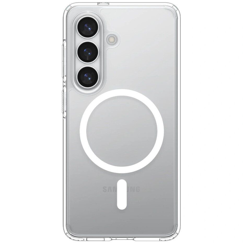 Чохол Spigen Ultra Hybrid (MagFit) для Samsung Galaxy S26 Plus Clear / White (ACS10709) — фото 3