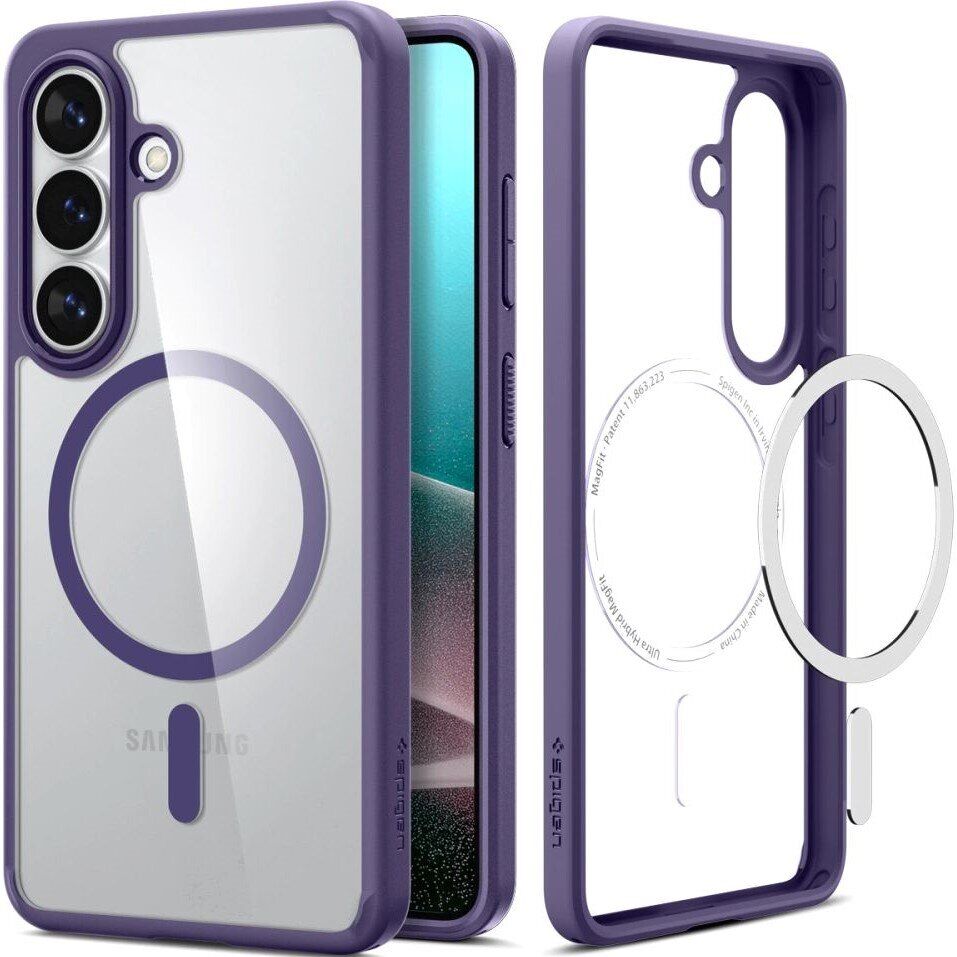Чохол Spigen Ultra Hybrid (MagFit) для Samsung Galaxy S26 Plus Deep Purple (ACS11214) — фото 2