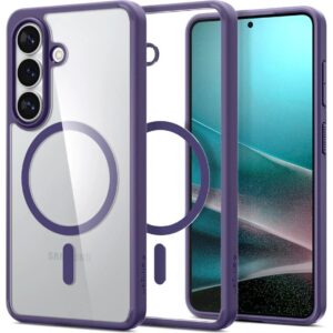 Чохол Spigen Ultra Hybrid (MagFit) для Samsung Galaxy S26 Deep Purple (ACS11220) — фото 1
