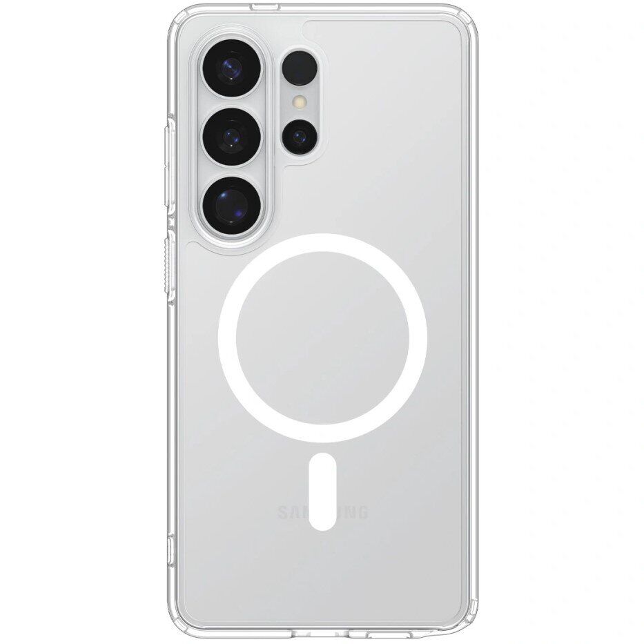 Чохол Spigen Ultra Hybrid (MagFit) для Samsung Galaxy S26 Ultra Clear / White (ACS10679) — фото 3