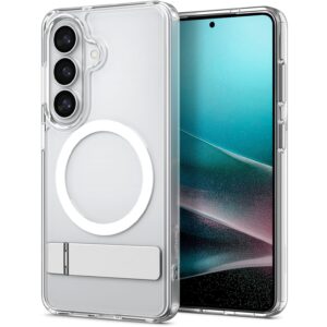 Чохол Spigen Ultra Hybrid S (MagFit) для Samsung Galaxy S26 Clear White (ACS11061) — фото 1